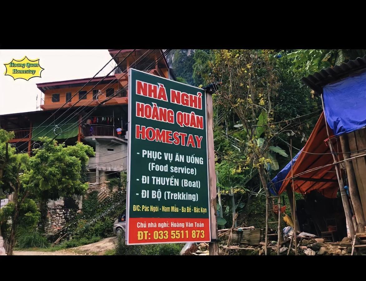 Hoang Quan Homestay Ba Be Eksteriør billede